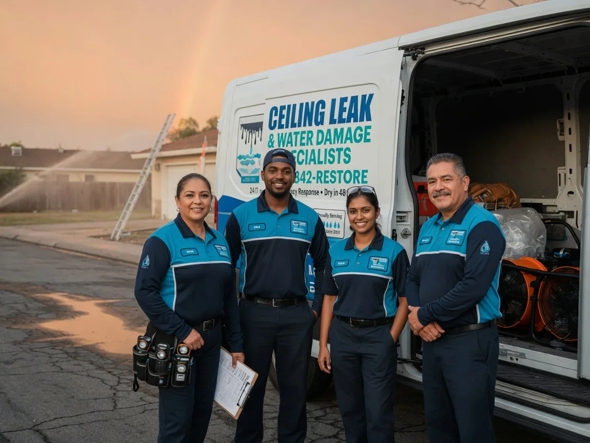Ceiling Leak Cleanup company in Calliham, TX