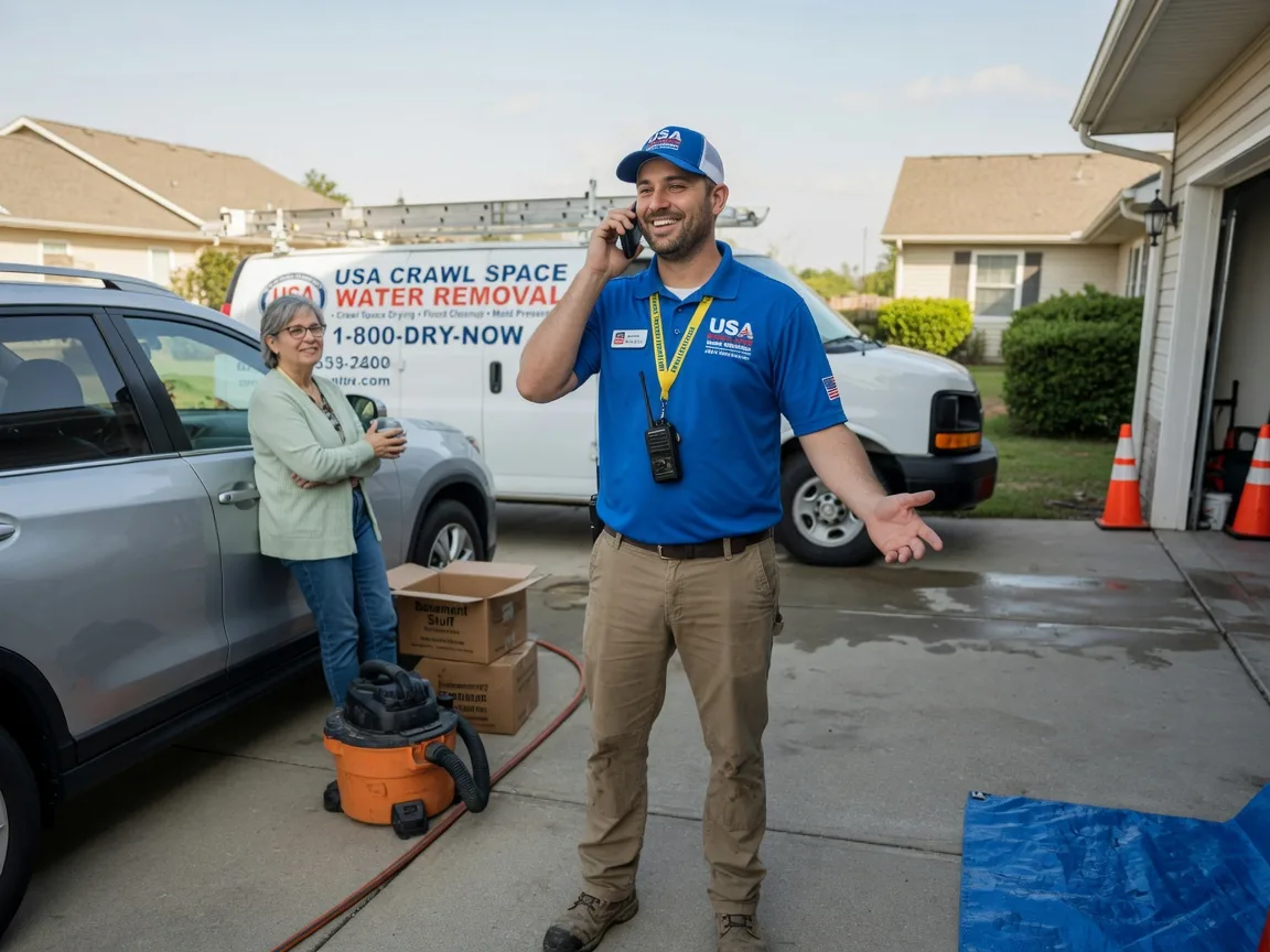 Crawl Space Water Removal Calliham, TX FAQs